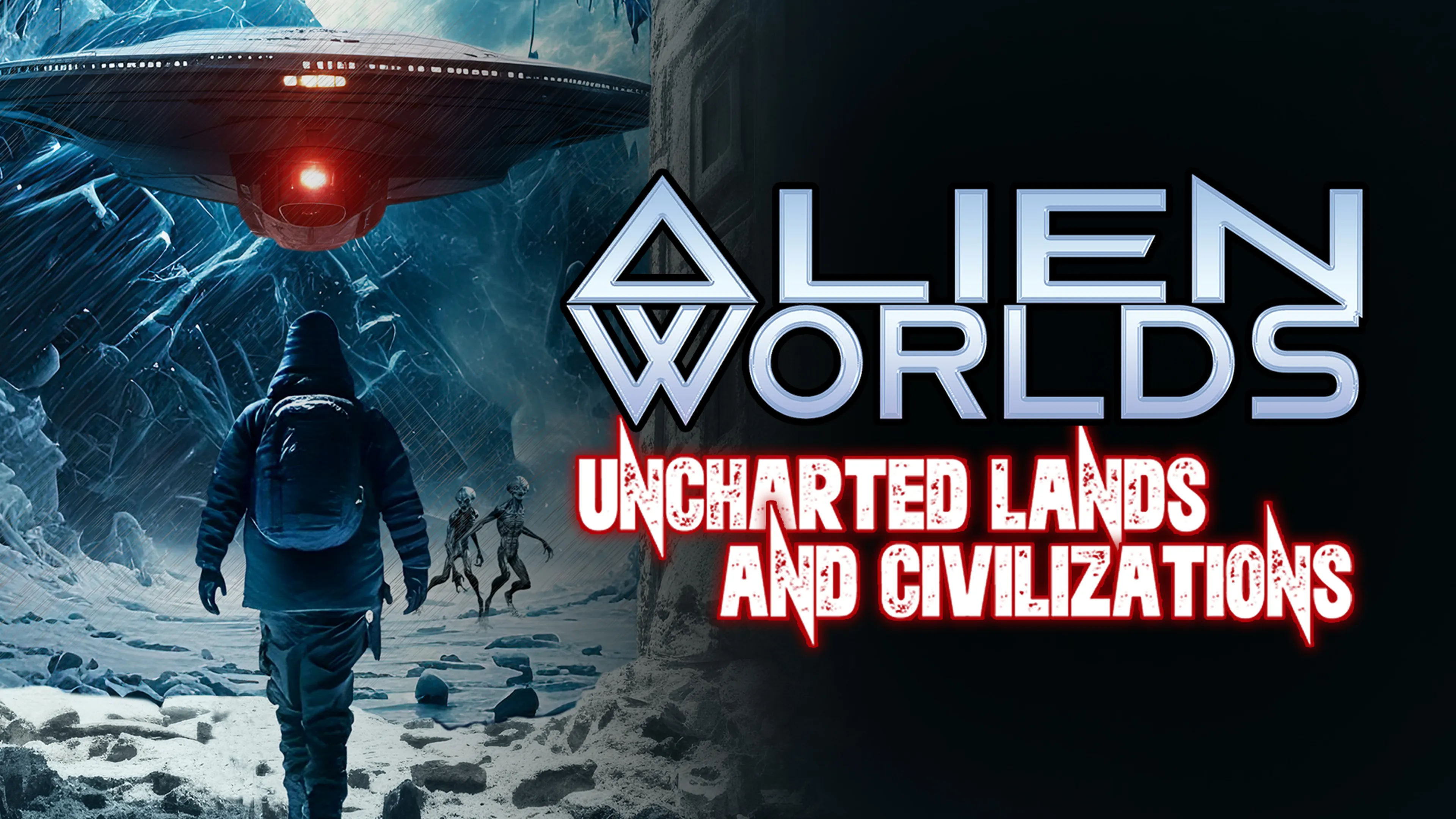 Alien Worlds: Uncharted Lands and Civilization poster